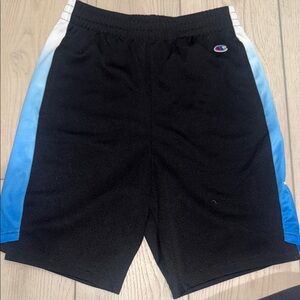 Champion Men's Athletic Shorts in Black and Blue